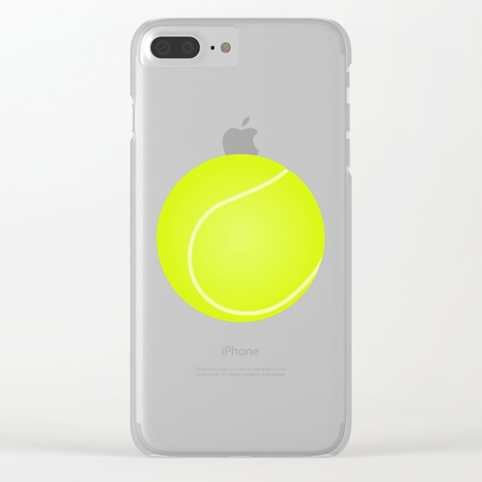 Tennis Ball Icon Clear Iphone Case 700x700 Tennis Ball Icon Clear Iphone Case