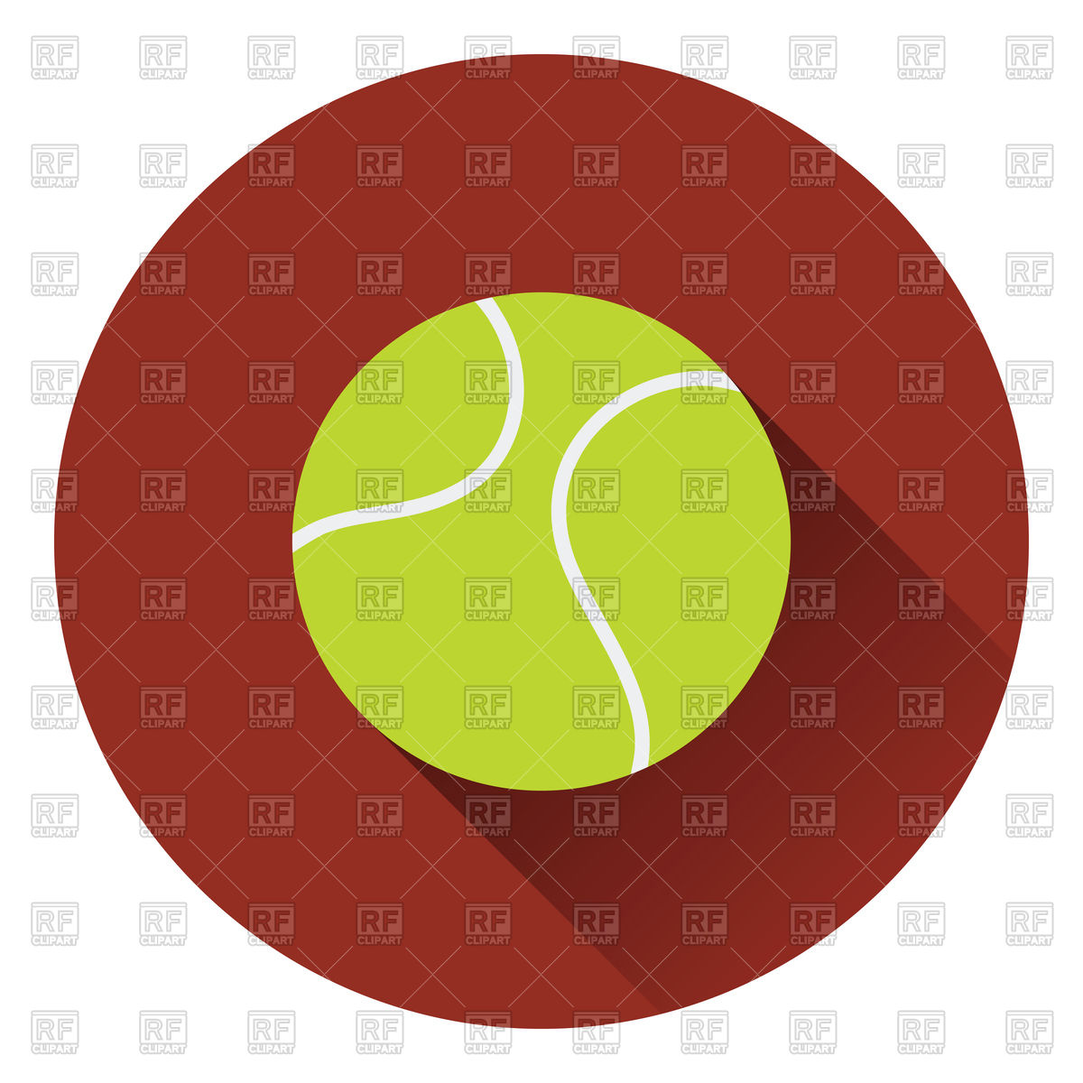Flat Color Design Of Tennis Ball Icon Vector Image Of Sport 1200x1200 Flat Color Design Of Tennis Ball Icon Vector Image Of Sport