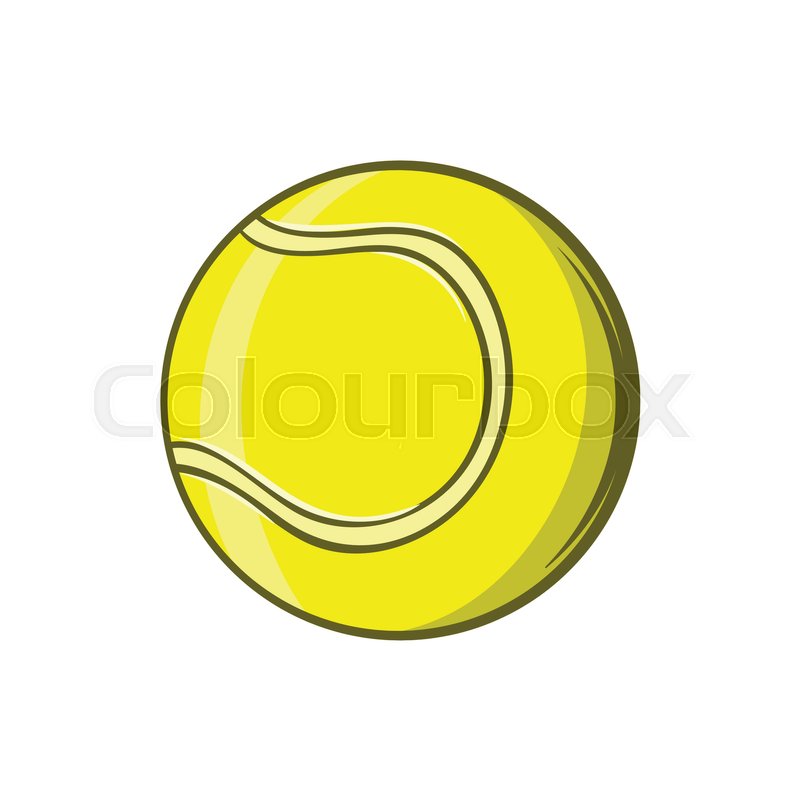 Tennis Ball Icon In Cartoon Style Stock Vector Colourbox 800x800 Tennis Ball Icon In Cartoon Style Stock Vector Colourbox
