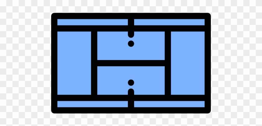 840x405 Tennis Court Free Icon