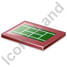 256x256 Tennis Court Icon, Pngico Icons