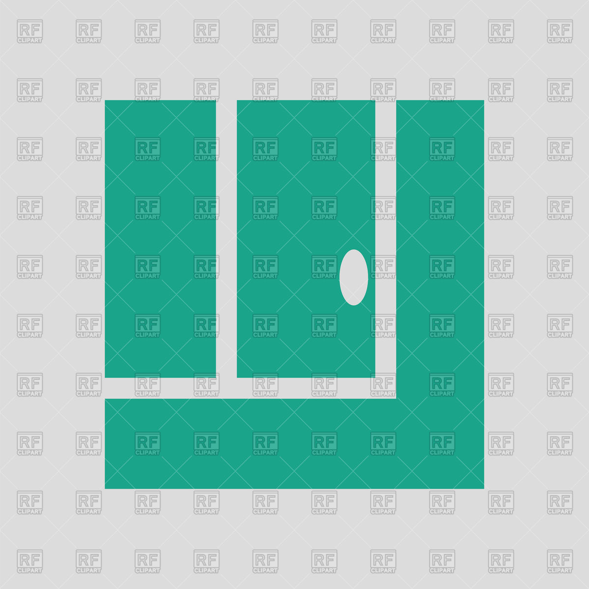 1200x1200 Tennis Court Icon On Gray Background Vector Image Of Icons