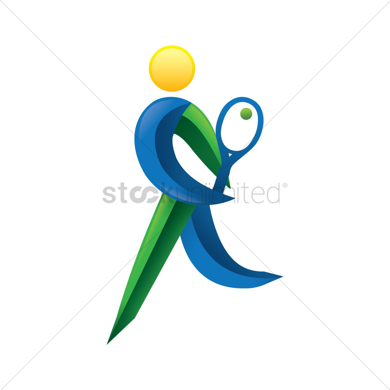 1300x1300 Tennis Icon Vector Image