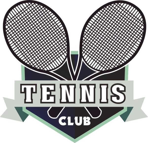 600x579 Tennis Racket Club Sport Cartoon Icon Vinyl Decal Sticker