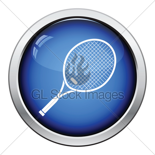 500x500 Tennis Racket Icon Gl Stock Images