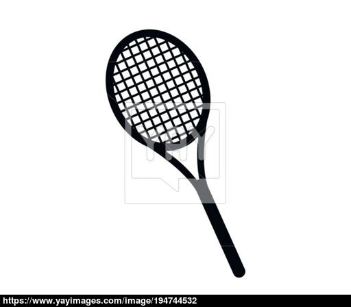 512x448 Tennis Racket Icon Vector