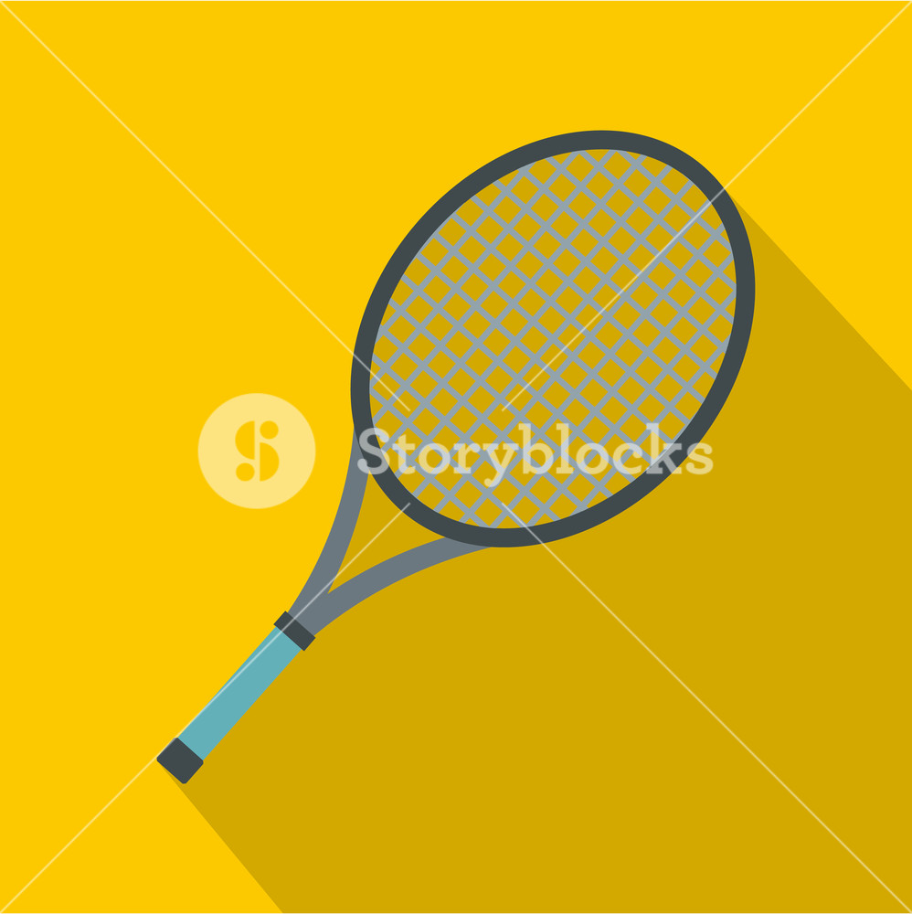 998x1000 Tennis Racket Icon Flat Illustration Of Tennis Racket Vector Icon