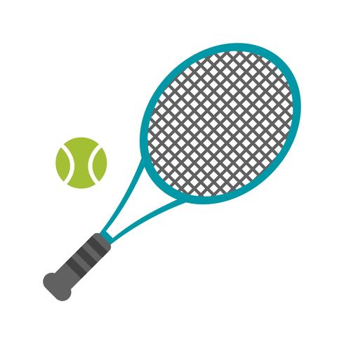 490x490 Tennis Icon Vector Illustration