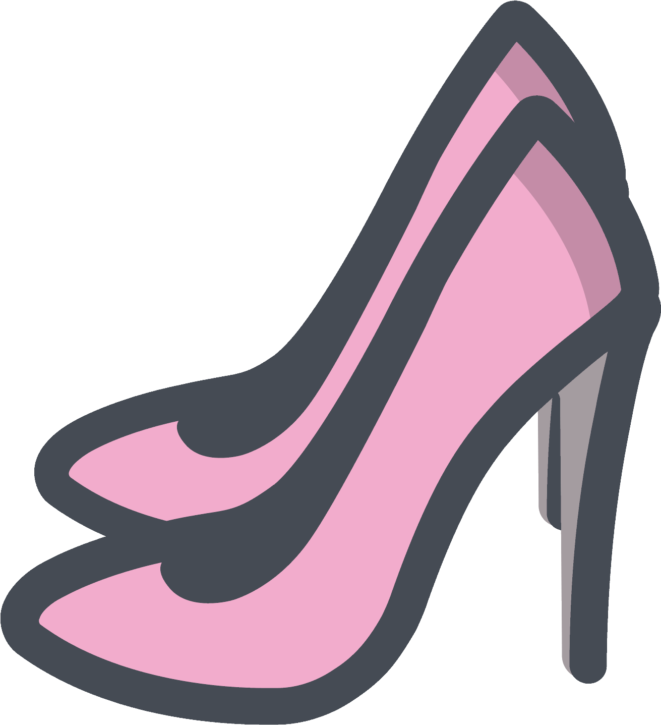 1311x1437 Pink Shoe Png