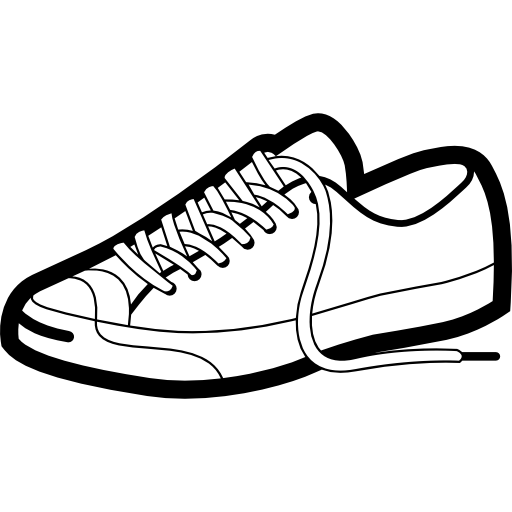 512x512 Sportive Or Casual Shoe Icons Free Download