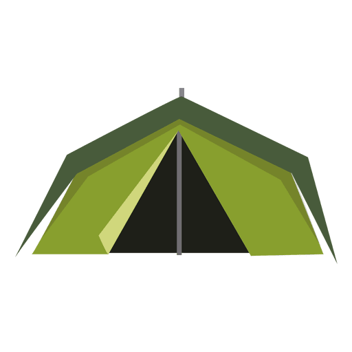 512x512 Green Tent Icon