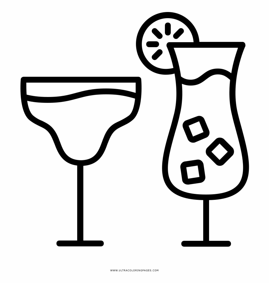 920x966 Tequila Coloring Page