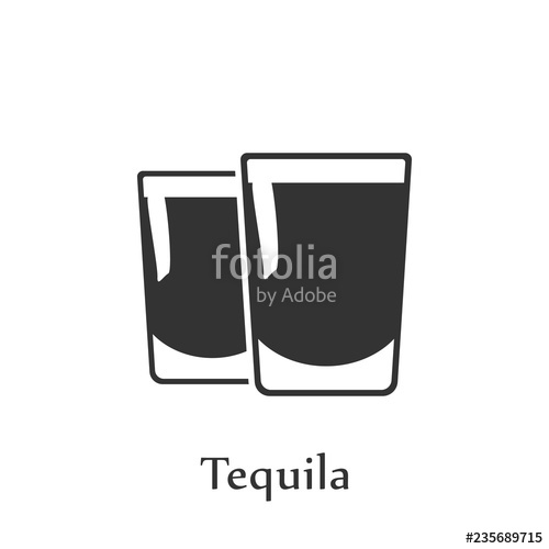 500x500 A Glass Of Tequila Icon Element Of Drink Icon For Mobile Concept