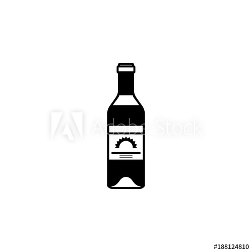 500x500 Bottle Of Tequila Icon Alcohol Element Icon Premium Quality
