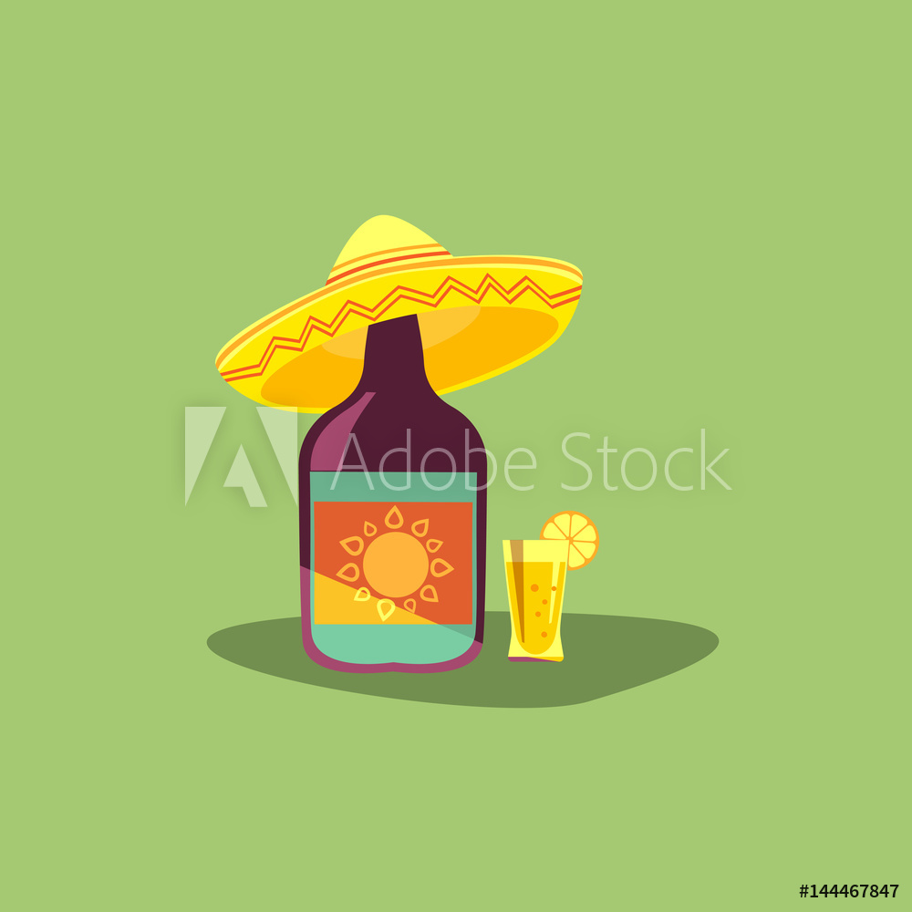 1000x1000 Photo Art Print Tequila Icon Europosters