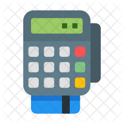 256x256 Pos Terminal Icon Of Flat Style
