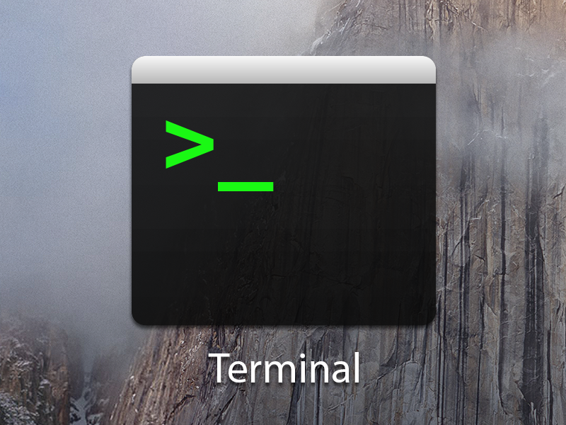 800x600 Yosemite Like Terminal Icon