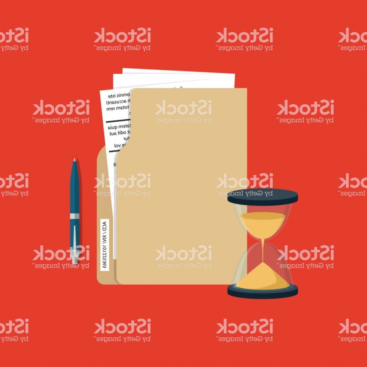 1228x1228 Business Service Concept Vector Illustration Contract Terms