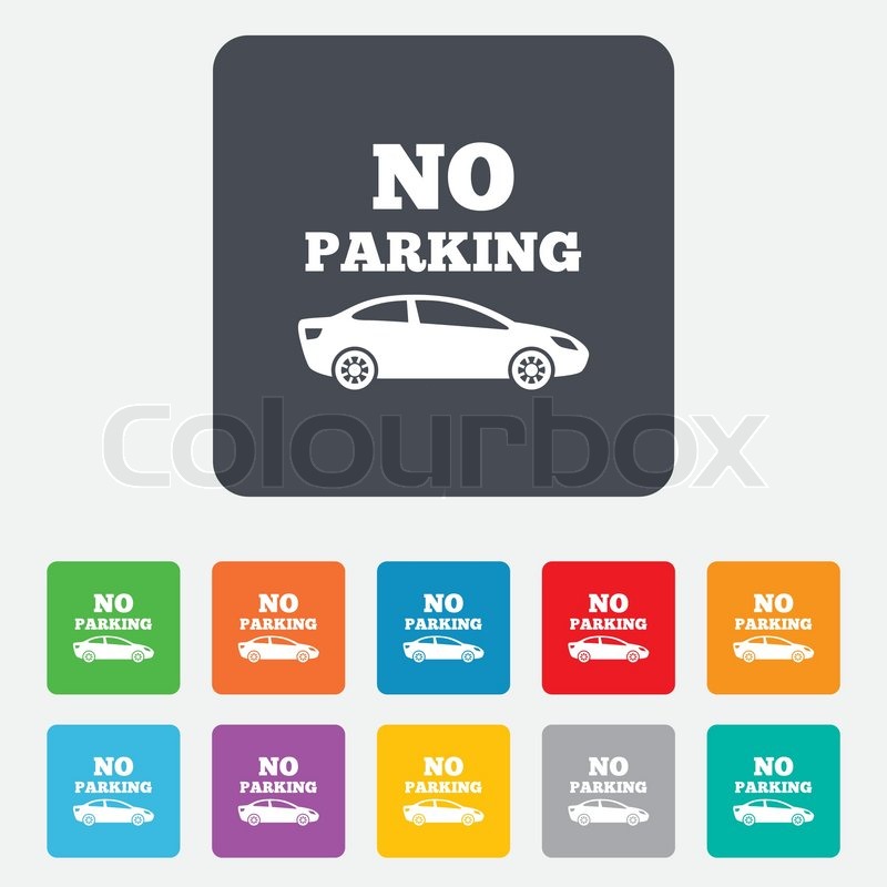 No Parking Sign Icon Private Stock Vector Colourbox 800x800 No Parking Sign Icon Private Stock Vector Colourbox