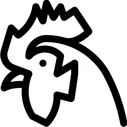 512x512 Cropped Hen Logo Icon Happy Eco News