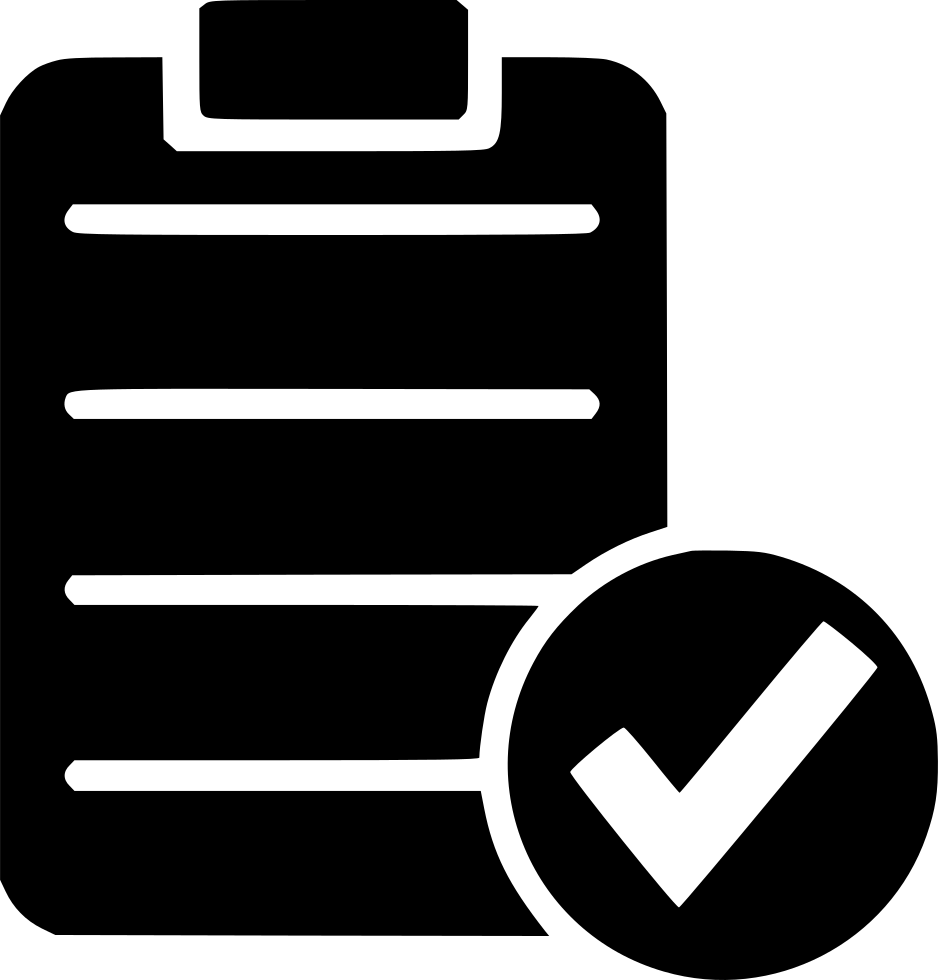 938x980 Check List Ok Form Yes Test Right Png Icon Free Download