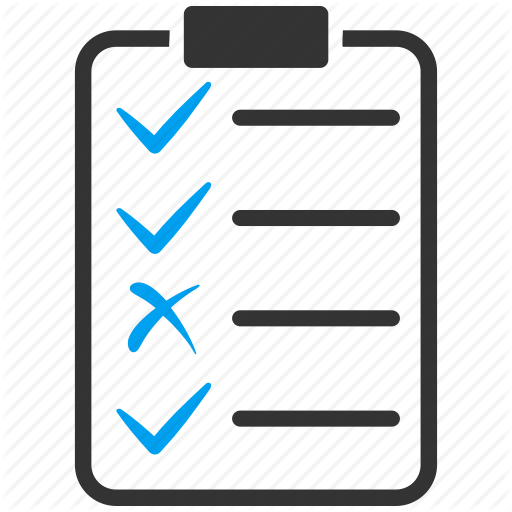 512x512 Check, Checklist, Document, Form, List, Report, Test Icon Icon