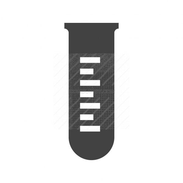 600x600 Test Tube Glyph Icon
