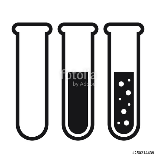 500x500 Test Tube Icon Stock Image And Royalty Free Vector