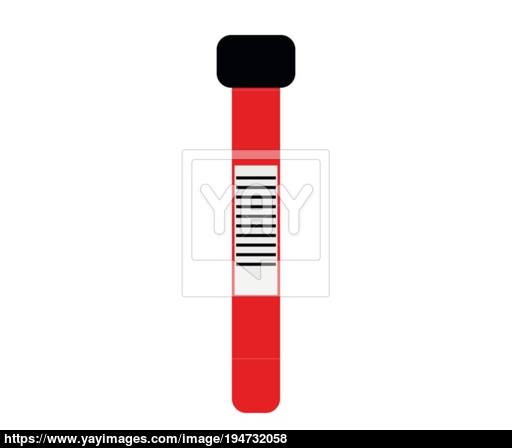 512x448 Blood Test Tube Icon Vector