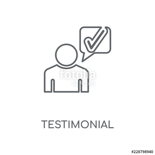 500x500 Testimonial Icon Stock Image And Royalty Free Vector