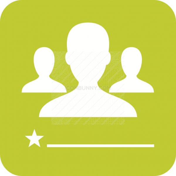 600x600 Customer Testimonial Flat Round Corner Icon