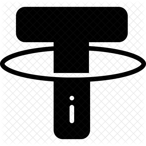 512x512 Tether Icon Of Glyph Style