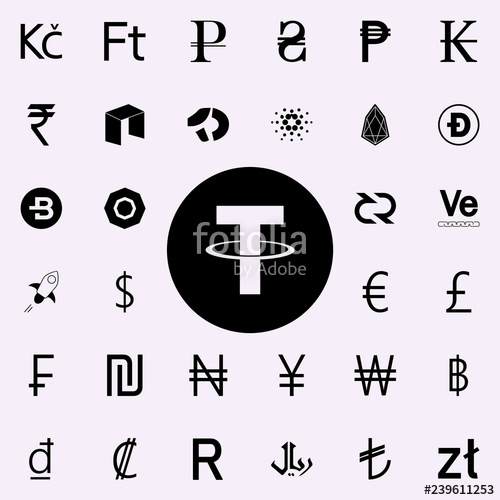Tether Icon Crepto Currency Icons Universal Set For Web 500x500 Tether Icon Crepto Currency Icons Universal Set For Web