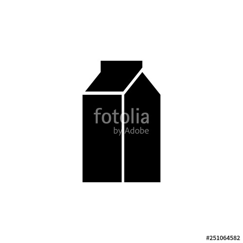 500x500 Milk Tetra Pack Icon Signs And Symbols Can Be Used For Web, Logo