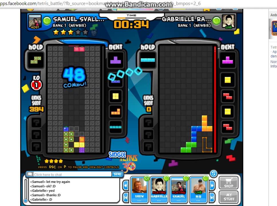 968x720 Tetris Battle Combo