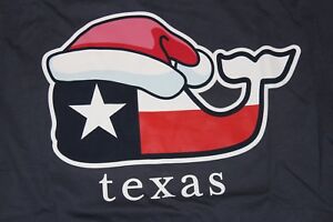300x200 Nwt Vineyard Vines Mens Small Santa Whale Texas Flag Icon Blue