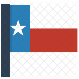 256x256 Texas Flag Icon Of Flat Style