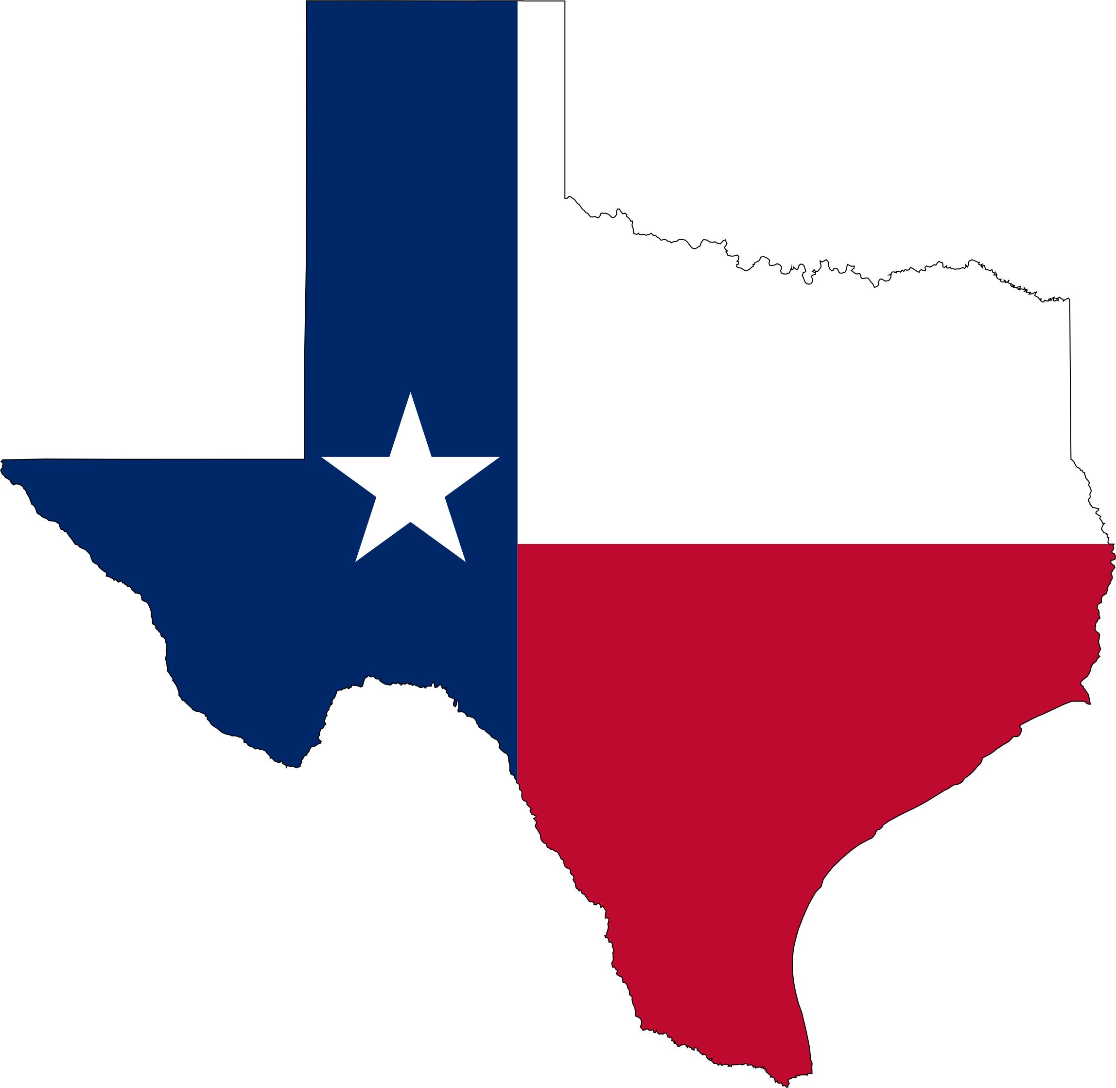 2296x2238 Texas State Flag Map Icons Png