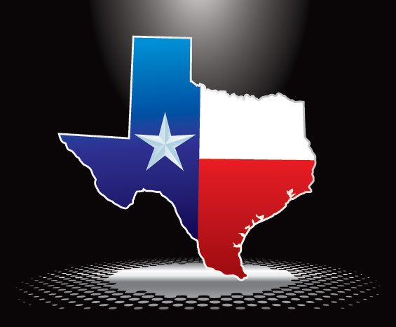 565x466 Bigstock Texas Icon Under Spotlight