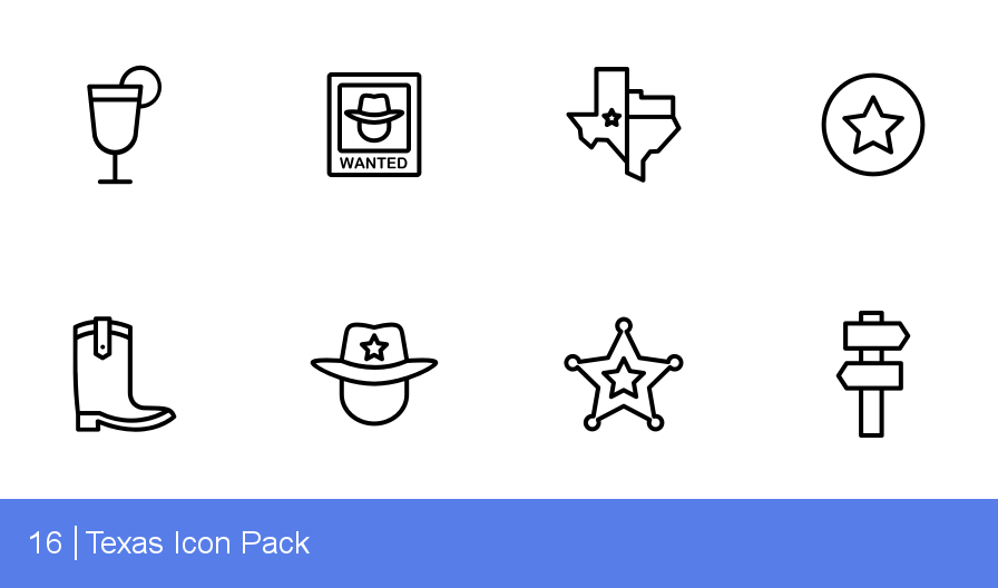 896x528 Download Texas Icon Pack