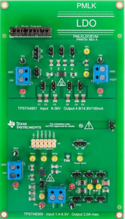 427x749 Texas Instruments Pmlk Ldo Board Download Scientific Diagram
