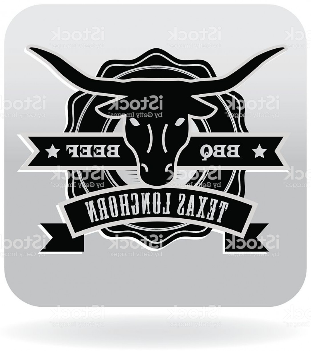 1089x1228 Royalty Free Texas Longhorn Beef Barbecue Icon In Gray Gm Cqrecords