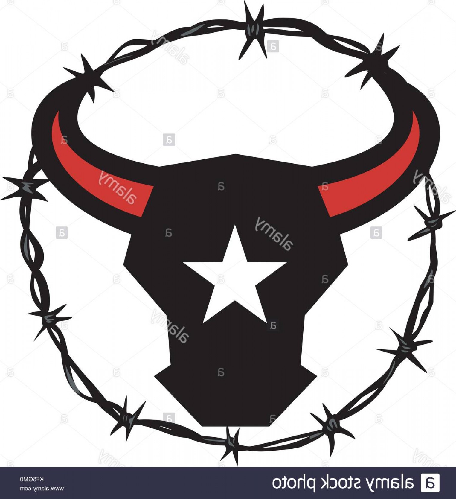 1525x1668 Stock Image Icon Style Illustration Of A Texas Longhorn Bull