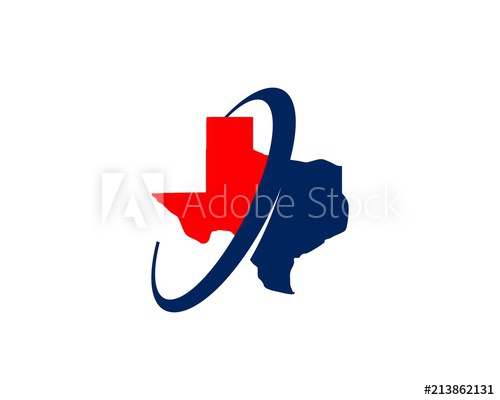 500x400 Texas Map Logo Icon