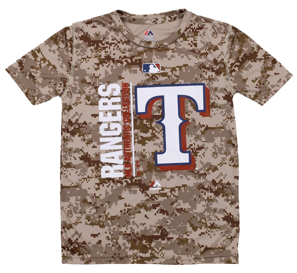 1024x943 Majestic Mlb Youth Texas Rangers Short Sleeve Ac Team Icon Tee