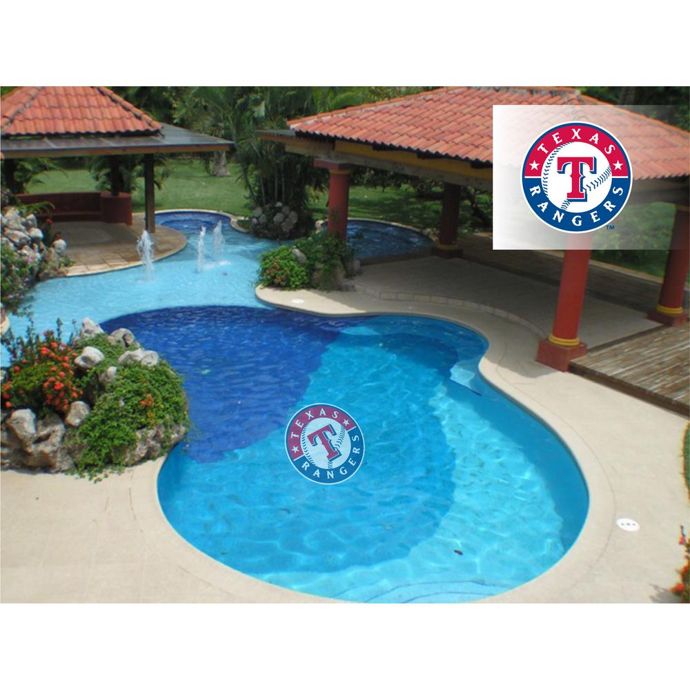 1000x1000 Applied Icon Mlb Texas Rangers In X In Small Pool Graphic