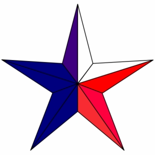 320x320 Red White And Blue Stars Clipart