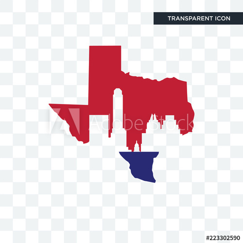 500x500 State Of Texas Vector Icon Isolated On Transparent Background