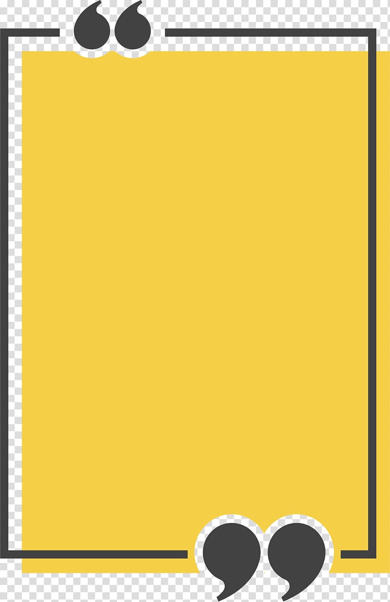 800x1235 Congee Text Box Quotation Icon, Yellow Rectangle Title Box, Yellow