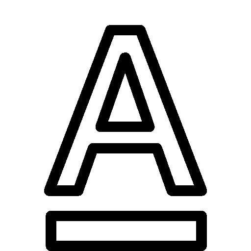 512x512 Editing Text Color Icon Ios Iconset